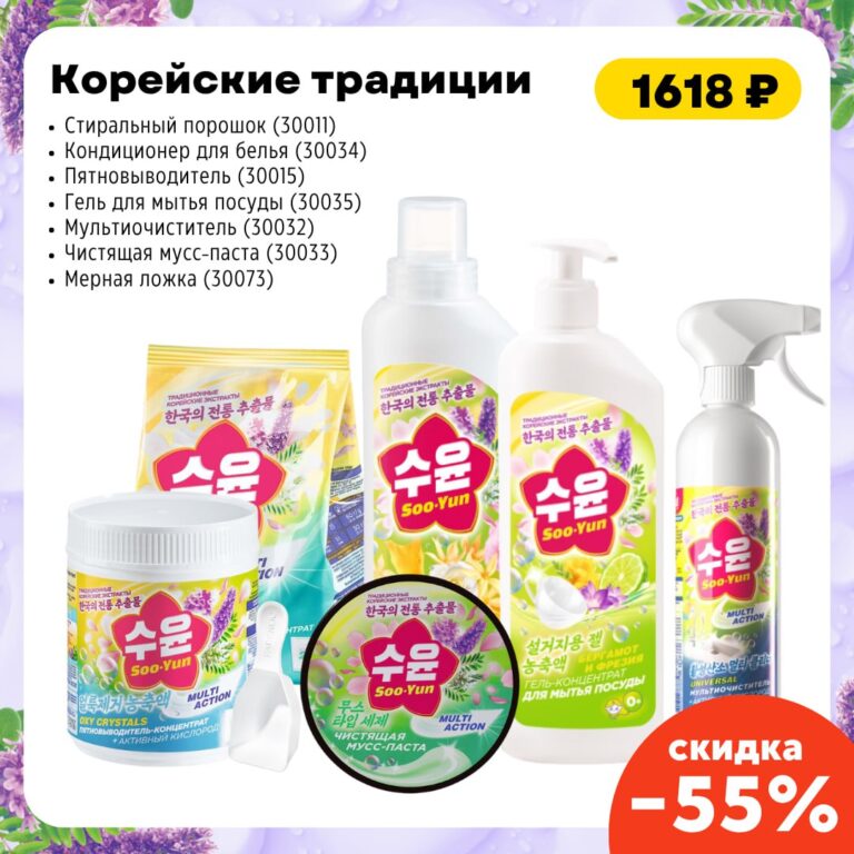 Готовый набор продукции ФАБЕРЛИК