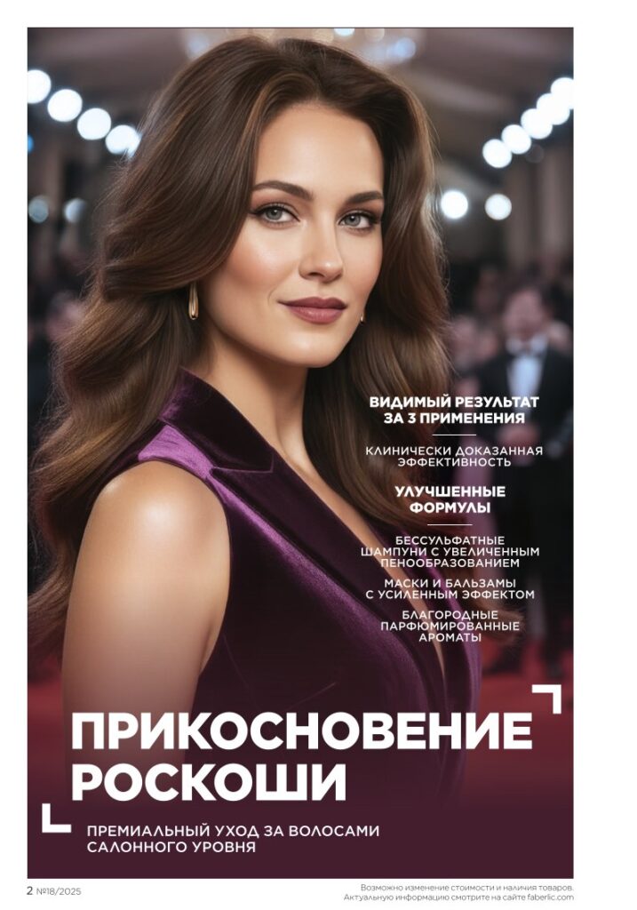 Новинки Salon Care — страница 2 новый каталог Фаберлик 18 2025