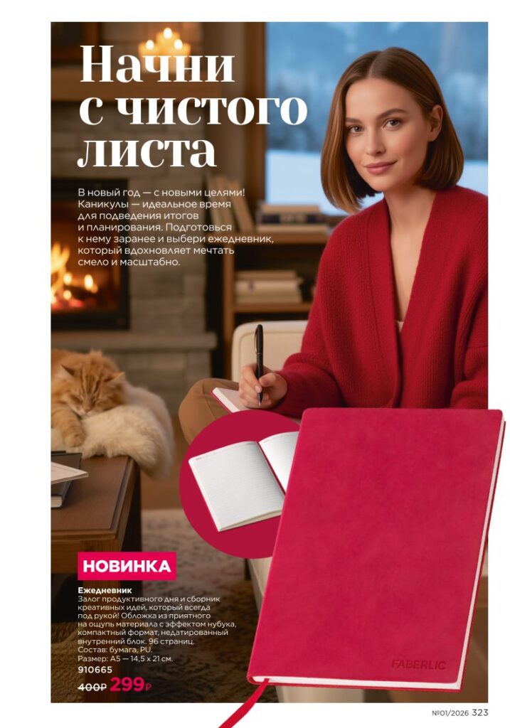 новый каталог Faberlic 01 2026: Мода и стиль (страница 323)