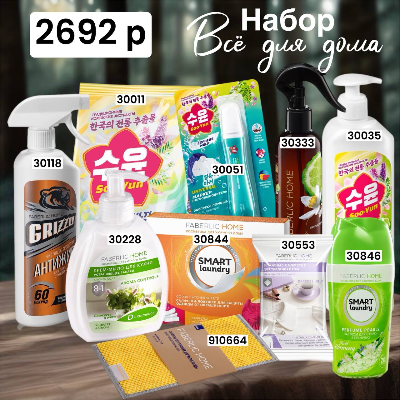 Набор продукции Фаберлик – готовый комплект средств Faberlic по цене каталога