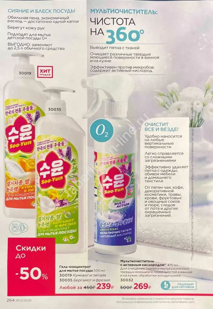Каталог Фаберлик №13 2026 — страница каталога